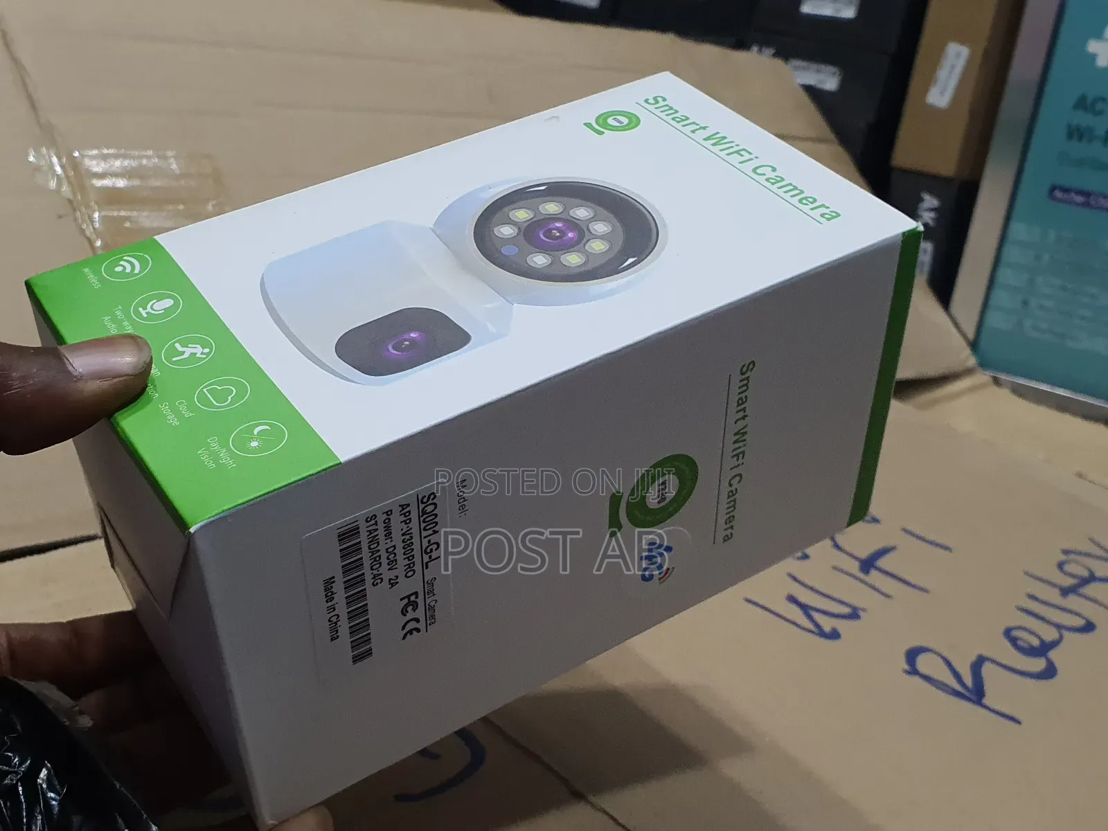 Smart Wifi Camera 4g Sim Card (በሲም የሚሰራ) V380 Pro