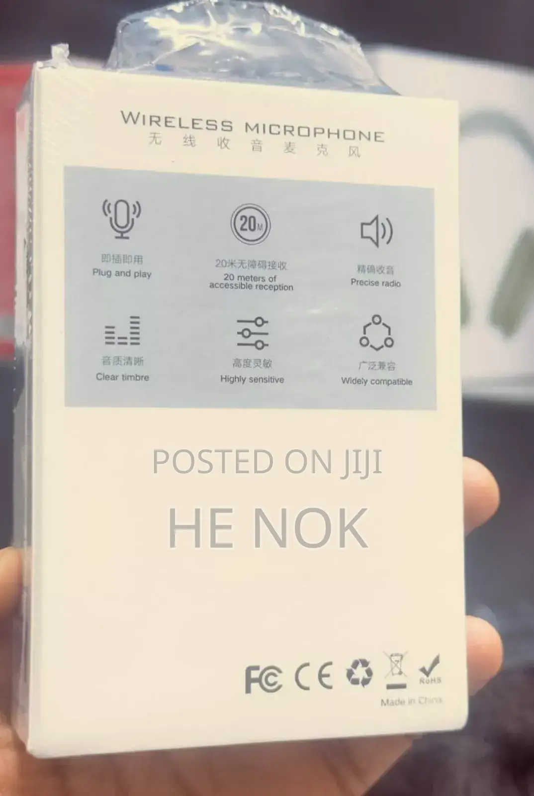 Wireless Microphone With Power Bank for Type-C for iPhone