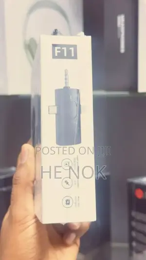 Dual F11-2 Wireless Microphone With Fur for iPhone,Android