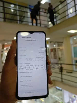 New Samsung Galaxy M33 5G 128 GB Blue
