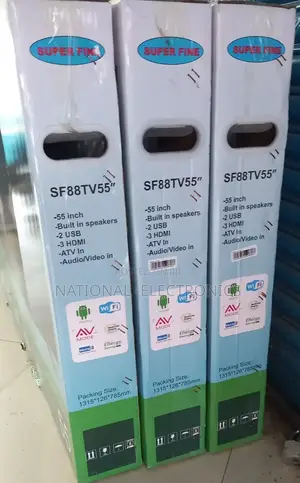 Super Fine 55"Inch Tv Smart Android Tv