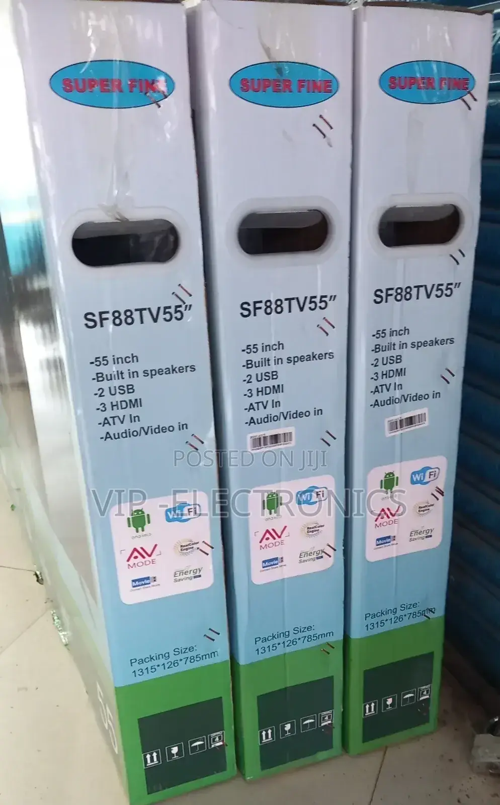 Super Fine 55"Inch Tv Smart Android Tv