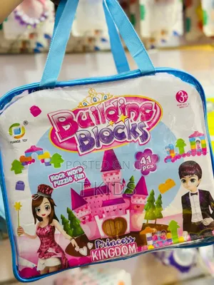 Baby Kids Playing Puzzle Set