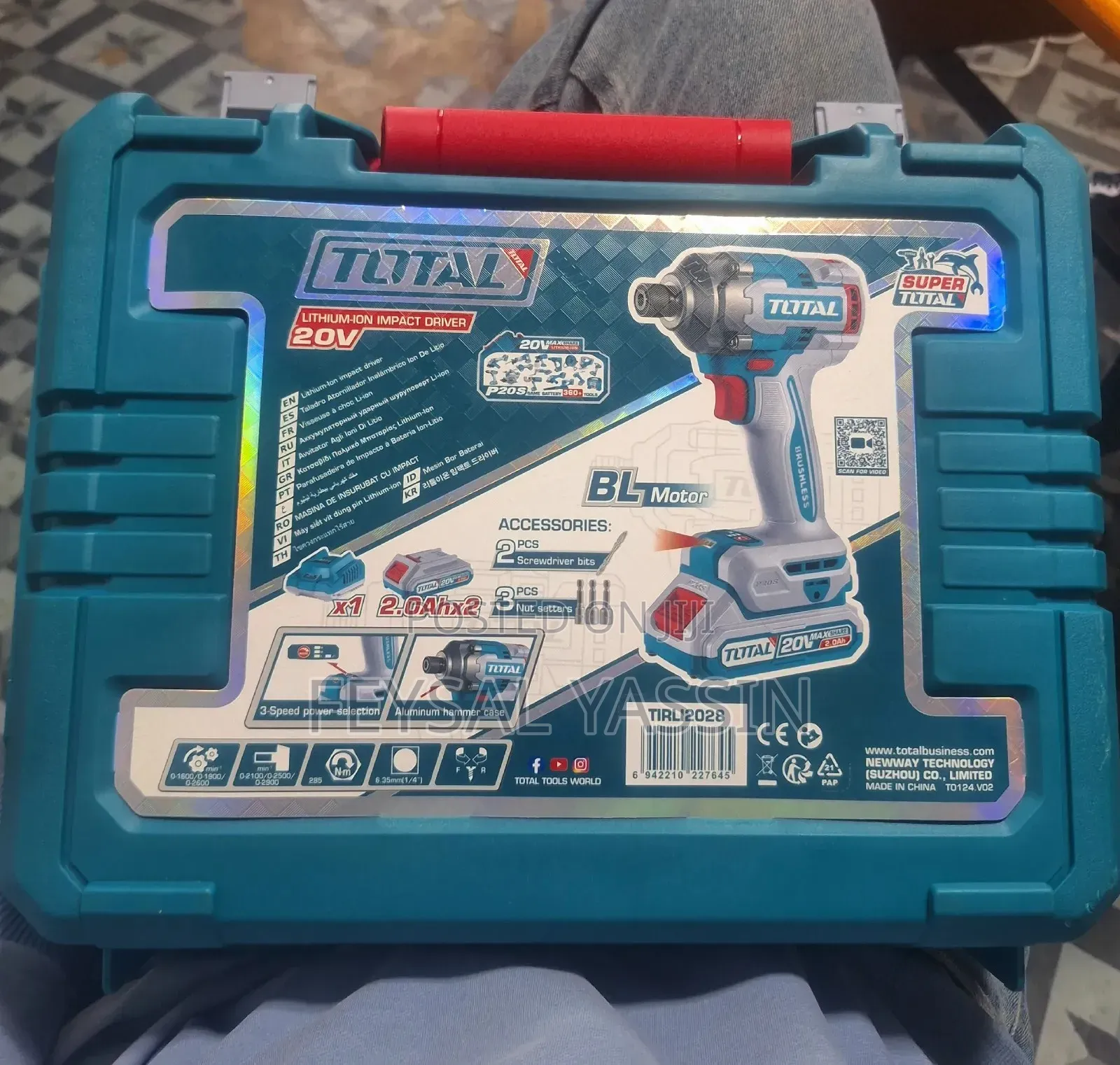 Total Impact Driver Drill 20v