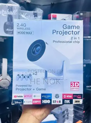 Photo - Gaming Projector 2 in 1 Ultra Hd