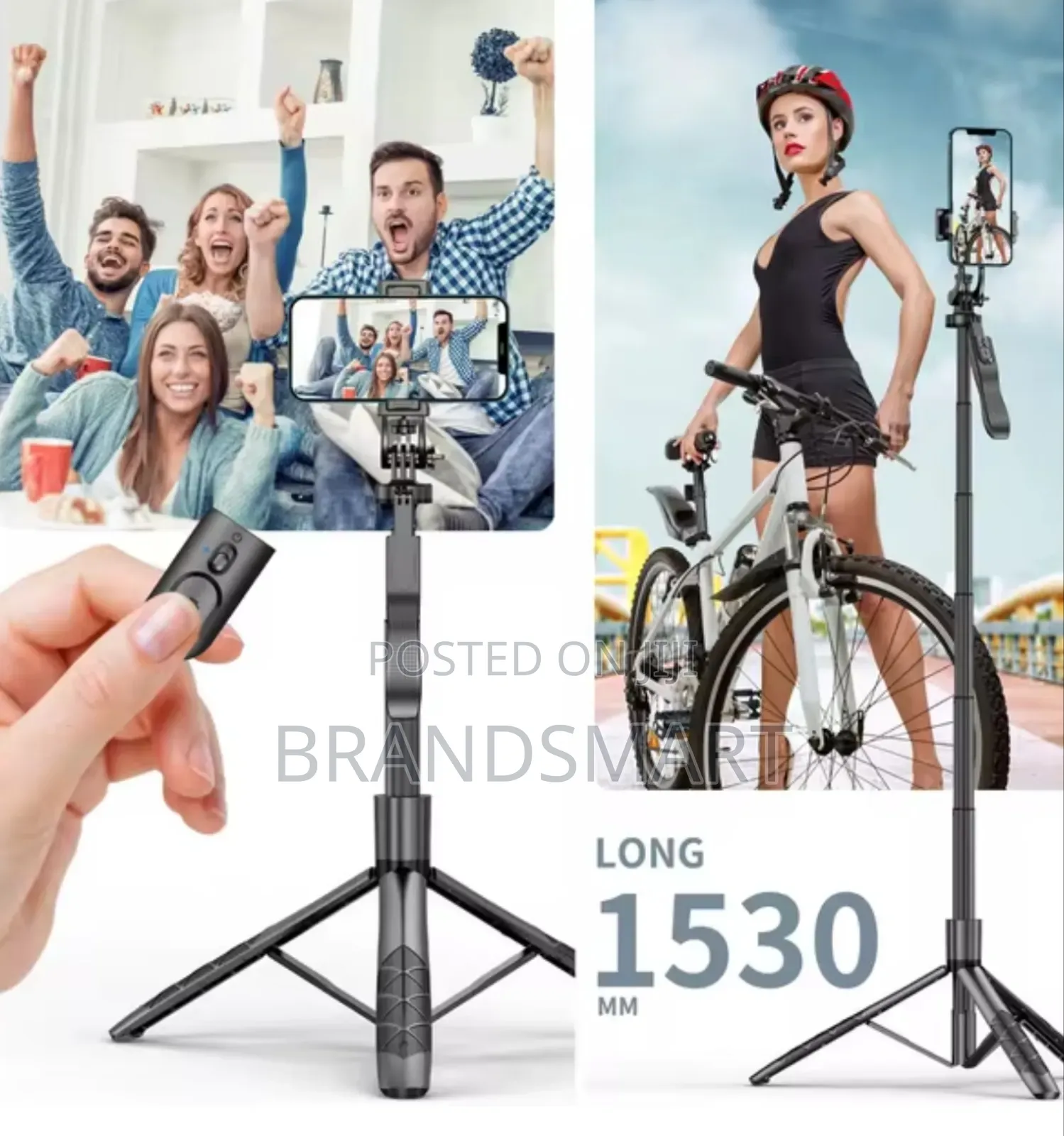 Wireless Selfie Stick Tripod Monopod for Camera Phones
