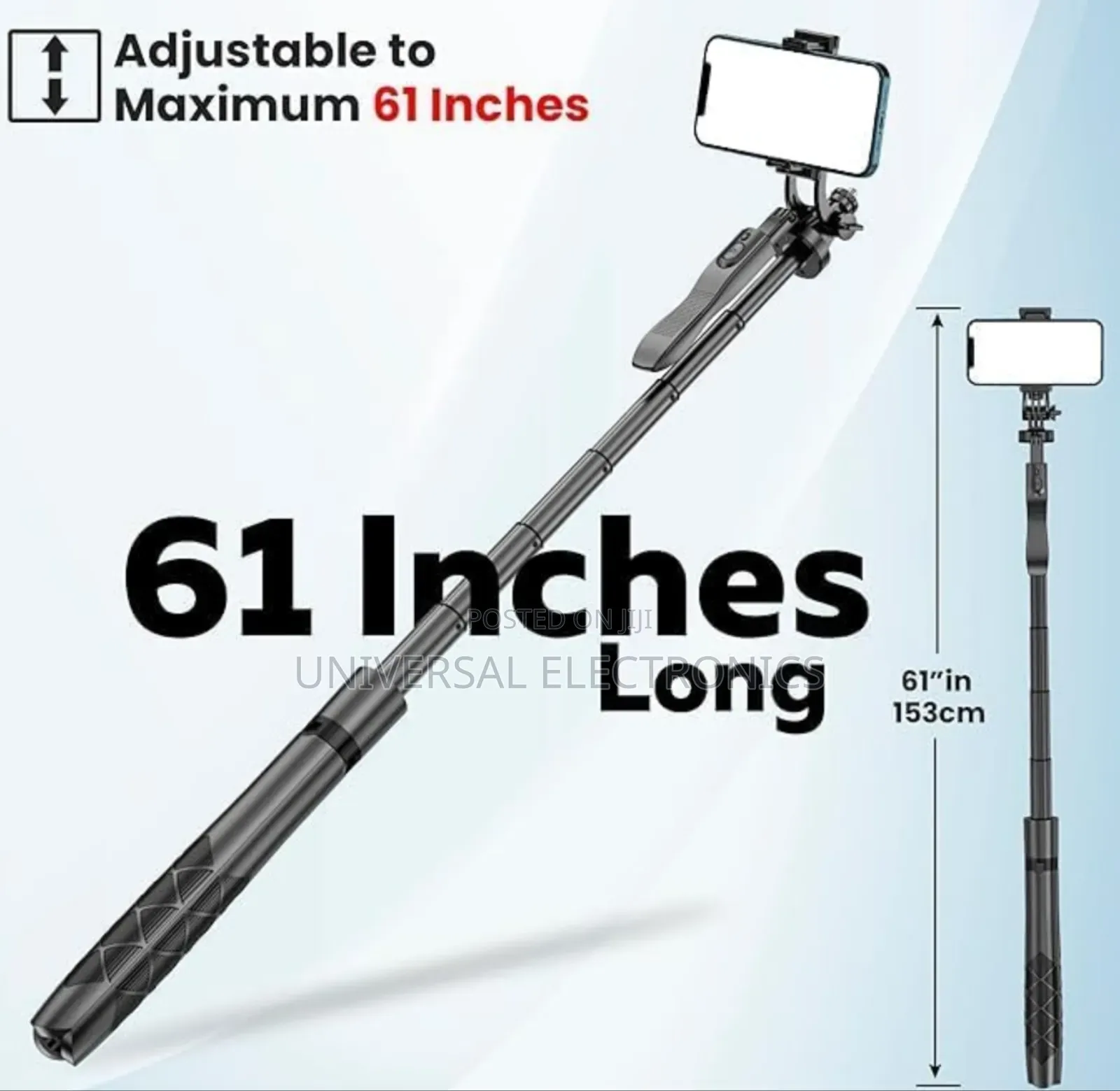 Tripod Monopod for Gopro's Smartphones Selfie Live Stream