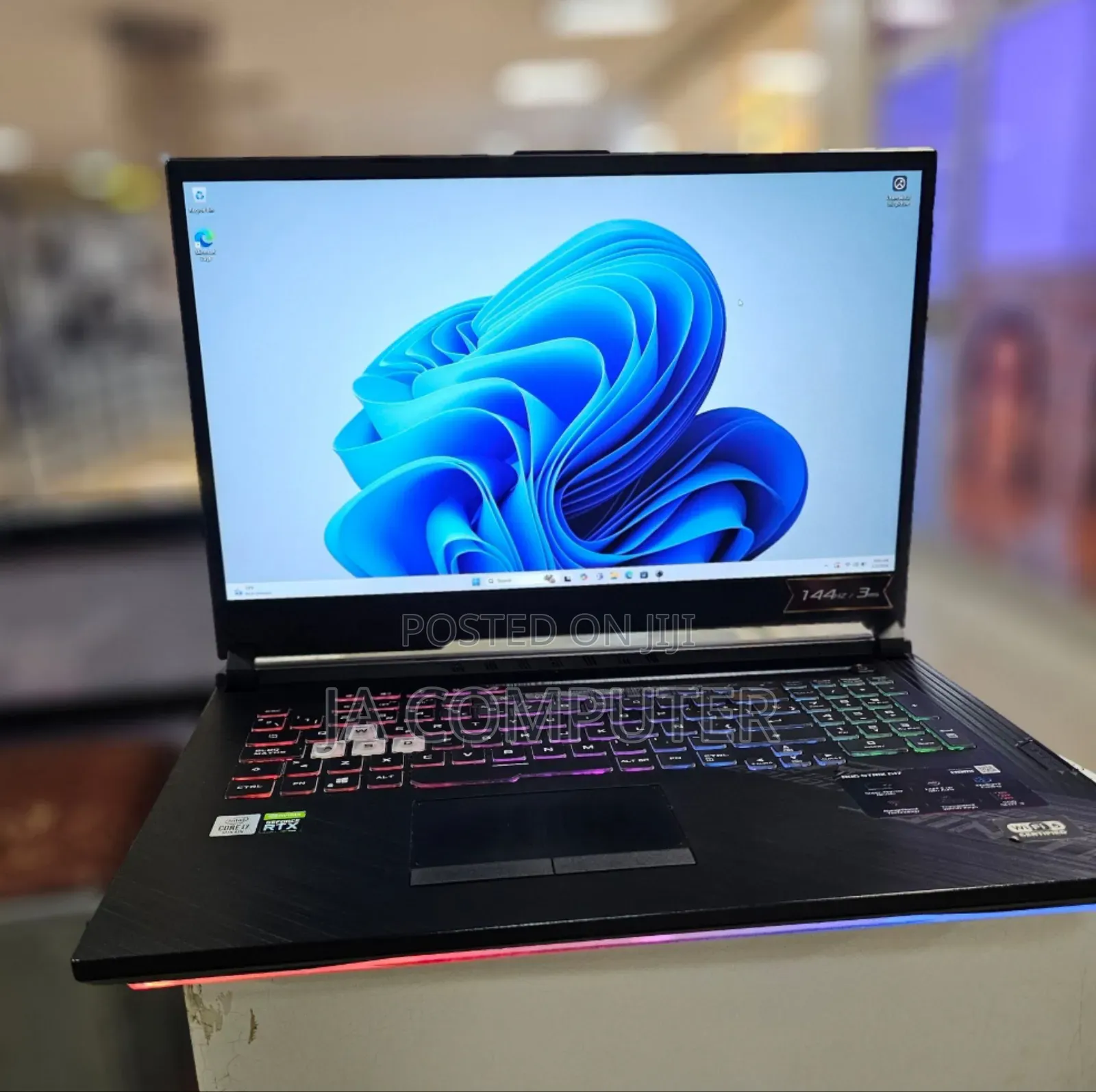 New Laptop Asus ROG Strix G17 32GB Intel Core I7 SSD 512GB