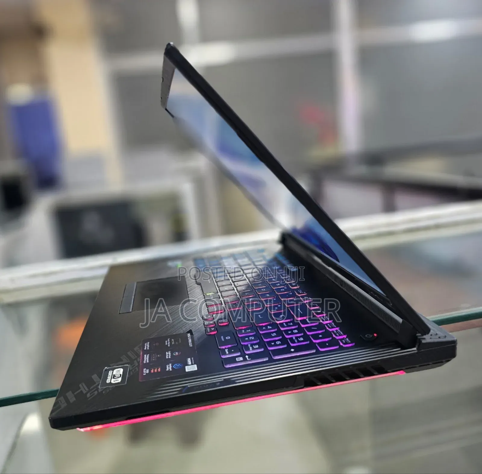 New Laptop Asus ROG Strix G17 32GB Intel Core I7 SSD 512GB