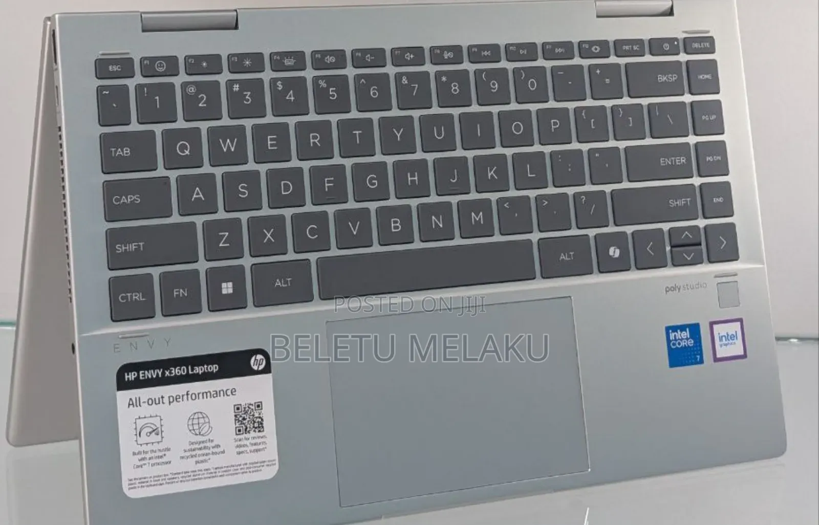 New Laptop HP Envy X360 16GB Intel Core I7 SSD 512GB