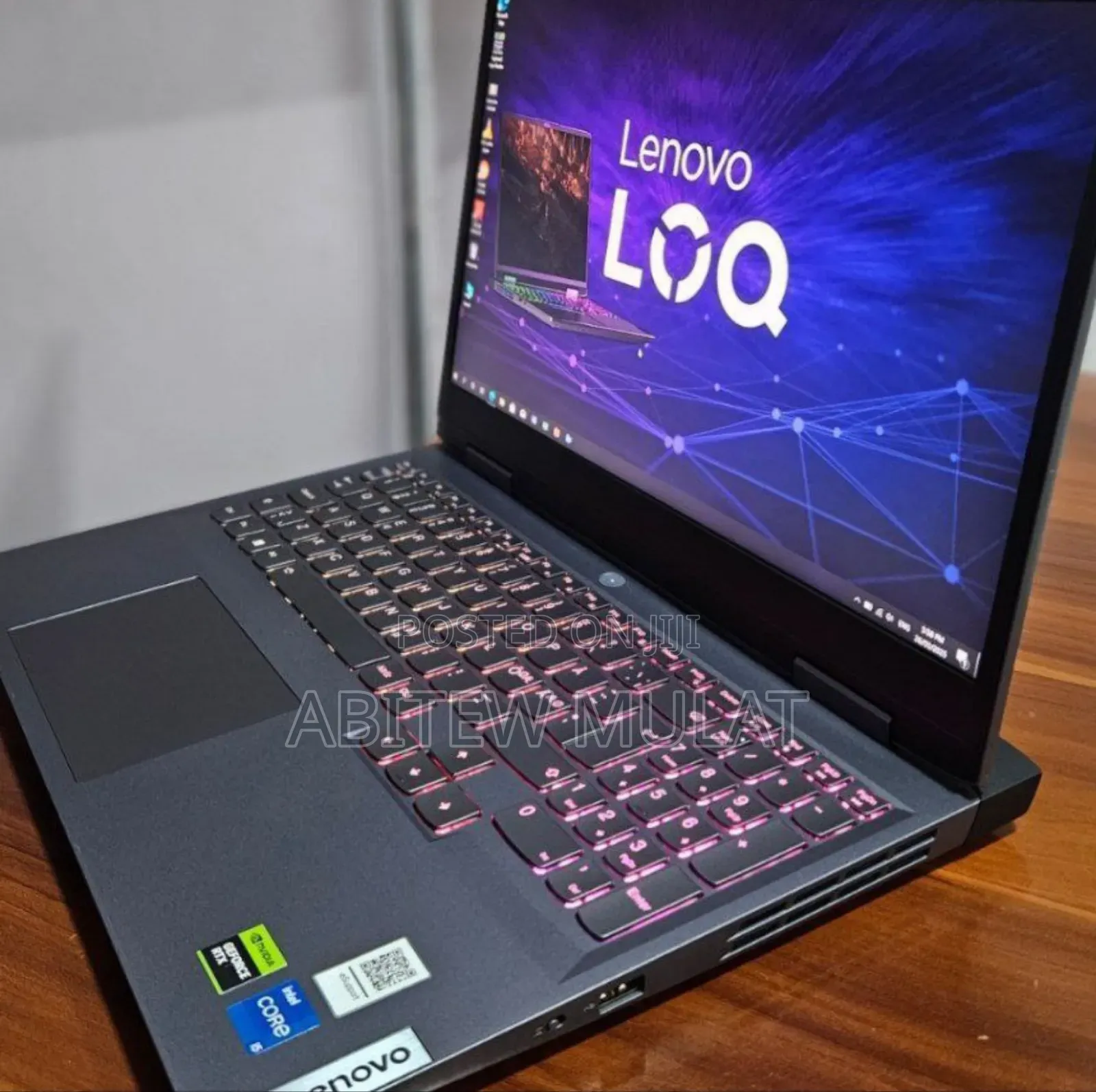 New Laptop Lenovo LOQ 15ARP9 16GB Intel Core I5 SSD 512GB
