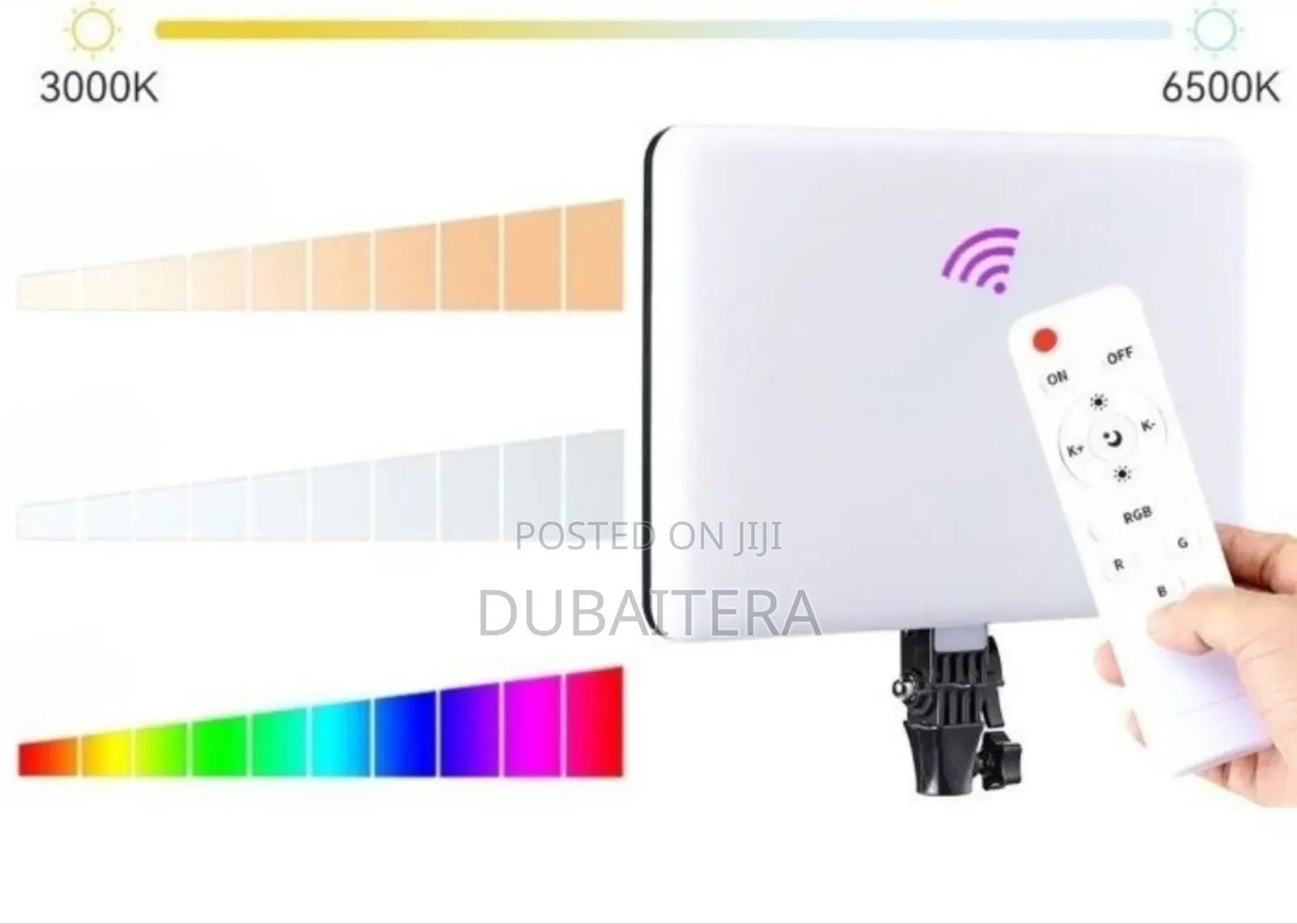 RGB Backlight With Adjustable Tripod and Remote Control