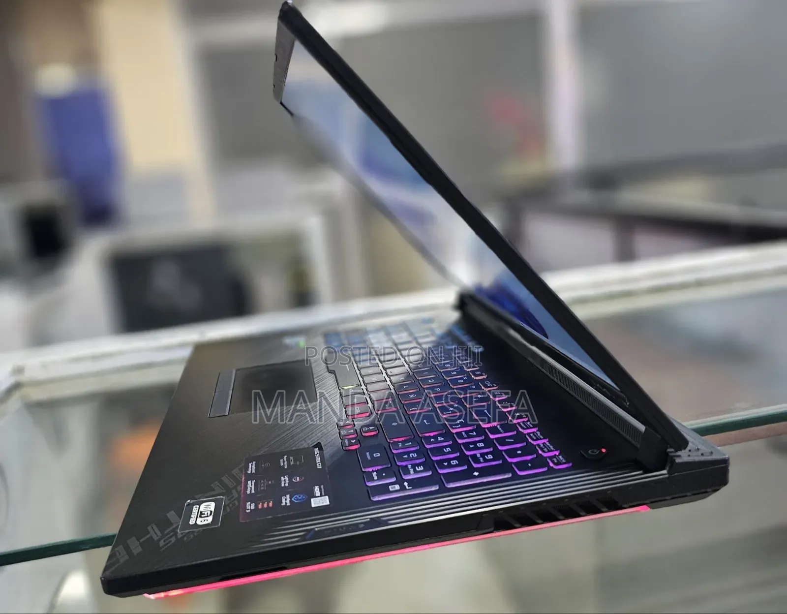 New Laptop Asus ROG Strix G17 32GB Intel Core I7 SSD 1T