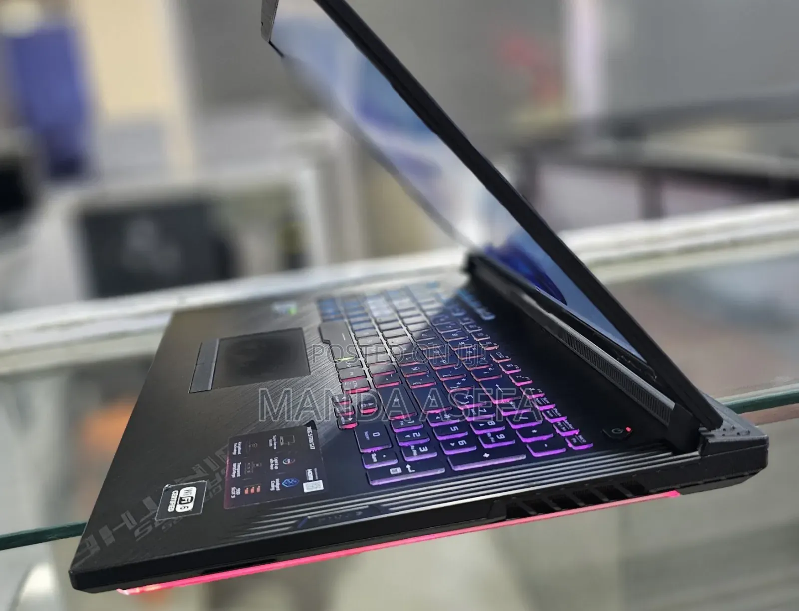 New Laptop Asus ROG Strix G17 32GB Intel Core I7 SSD 1T