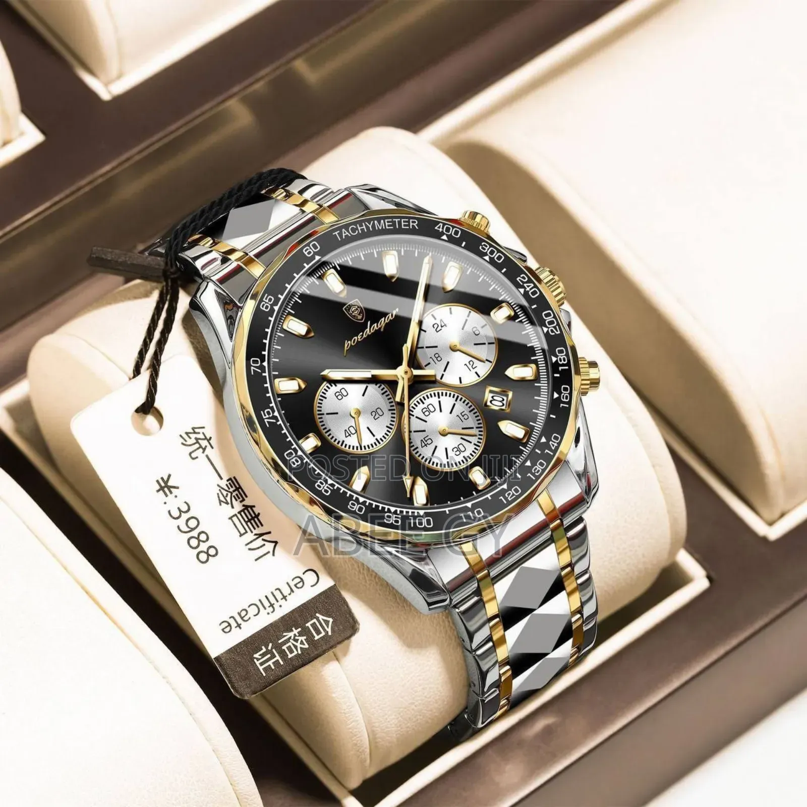 Poedagar 815 Men Wristwatch Stainless Steel