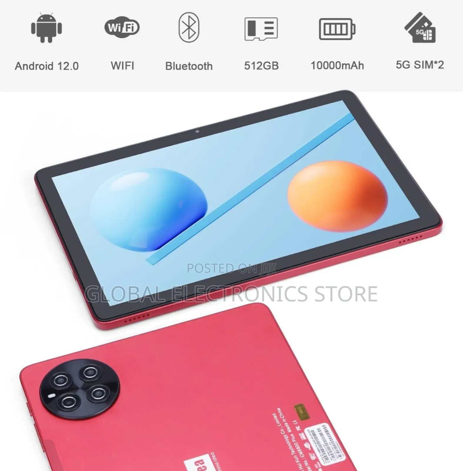 New Tablet 512 GB Black