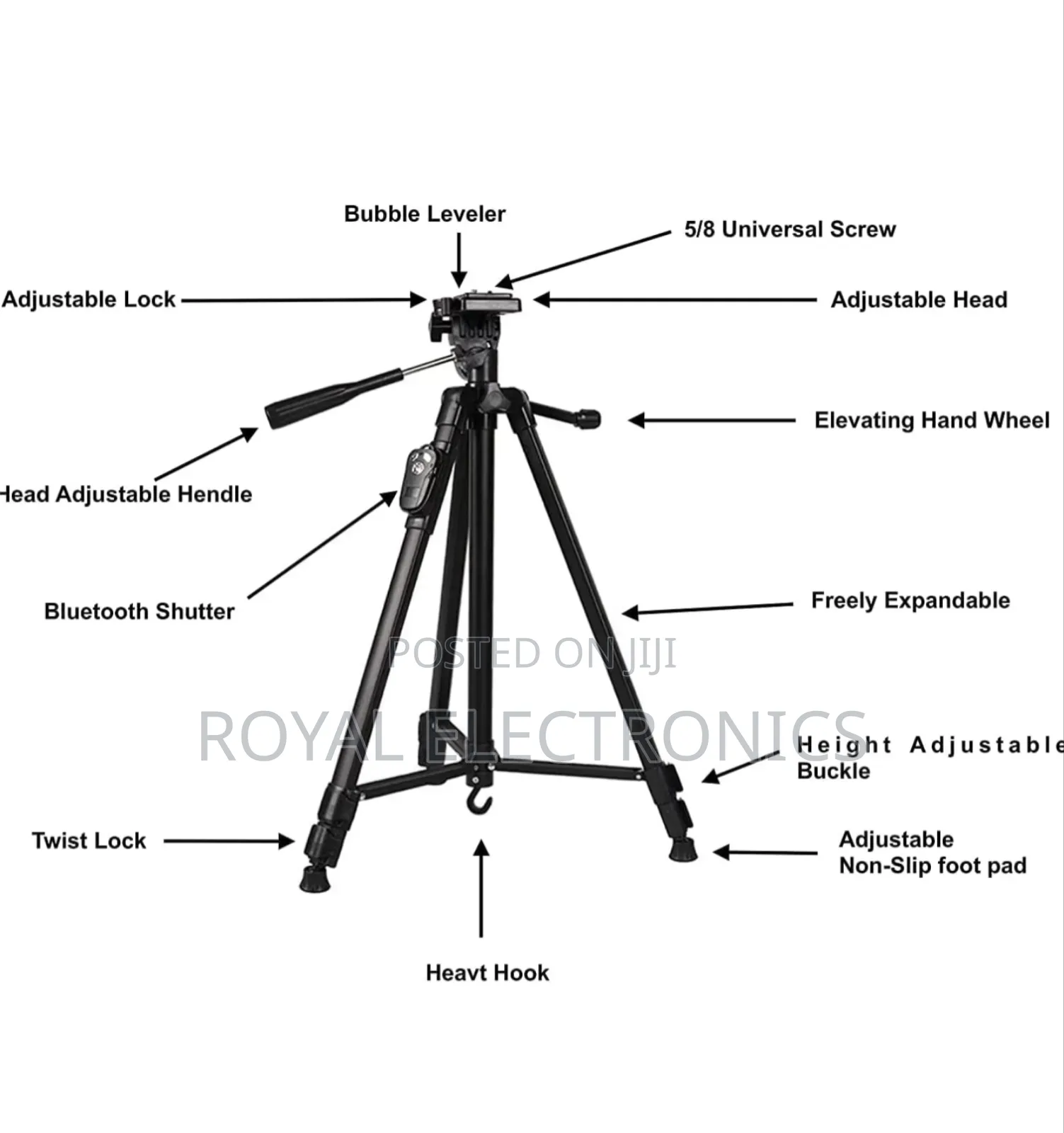 Tripod DSLR Camera Mobile Professional Tripod Stand