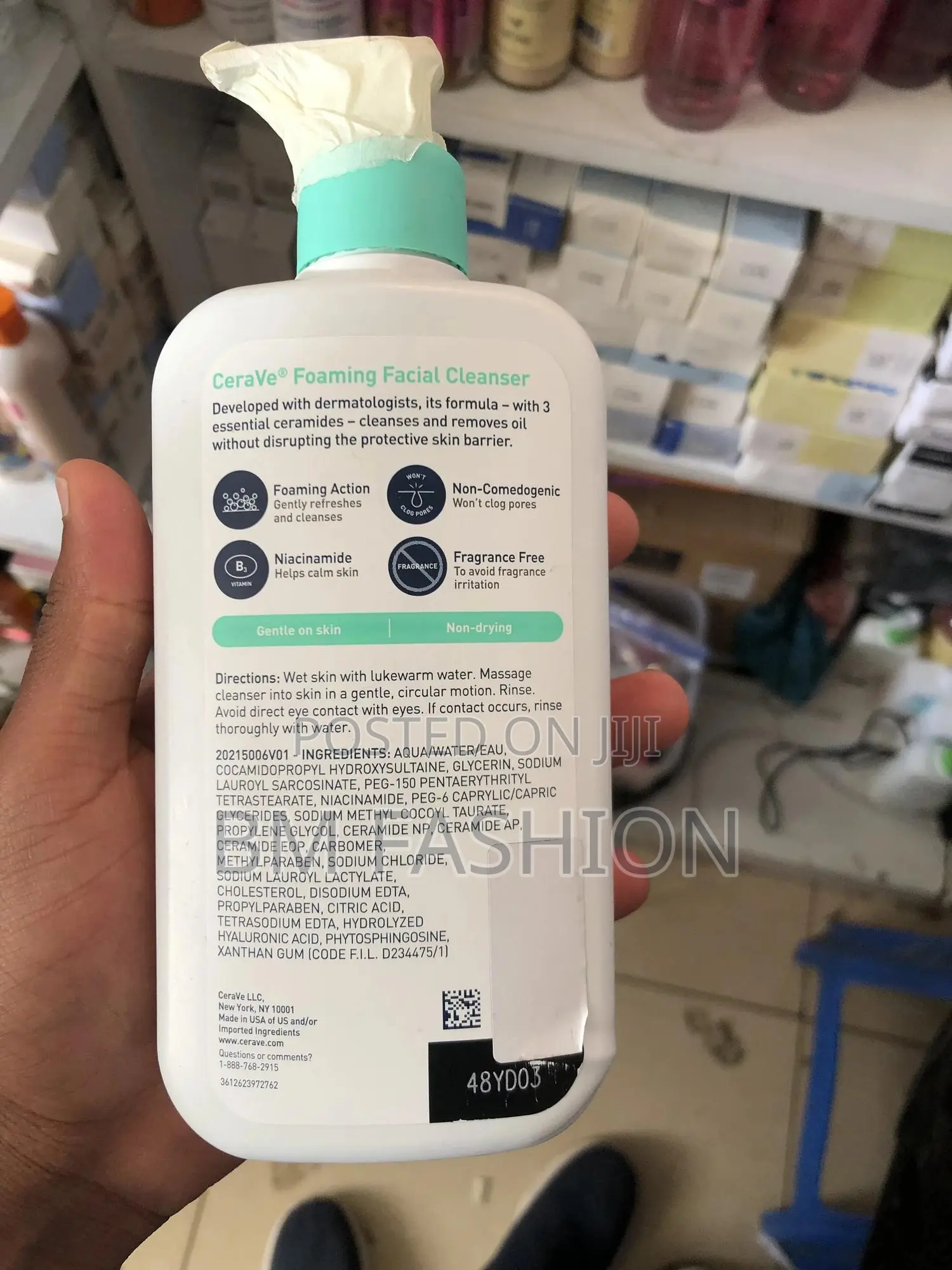 Original Cerave Foaming Facial Cleanser
