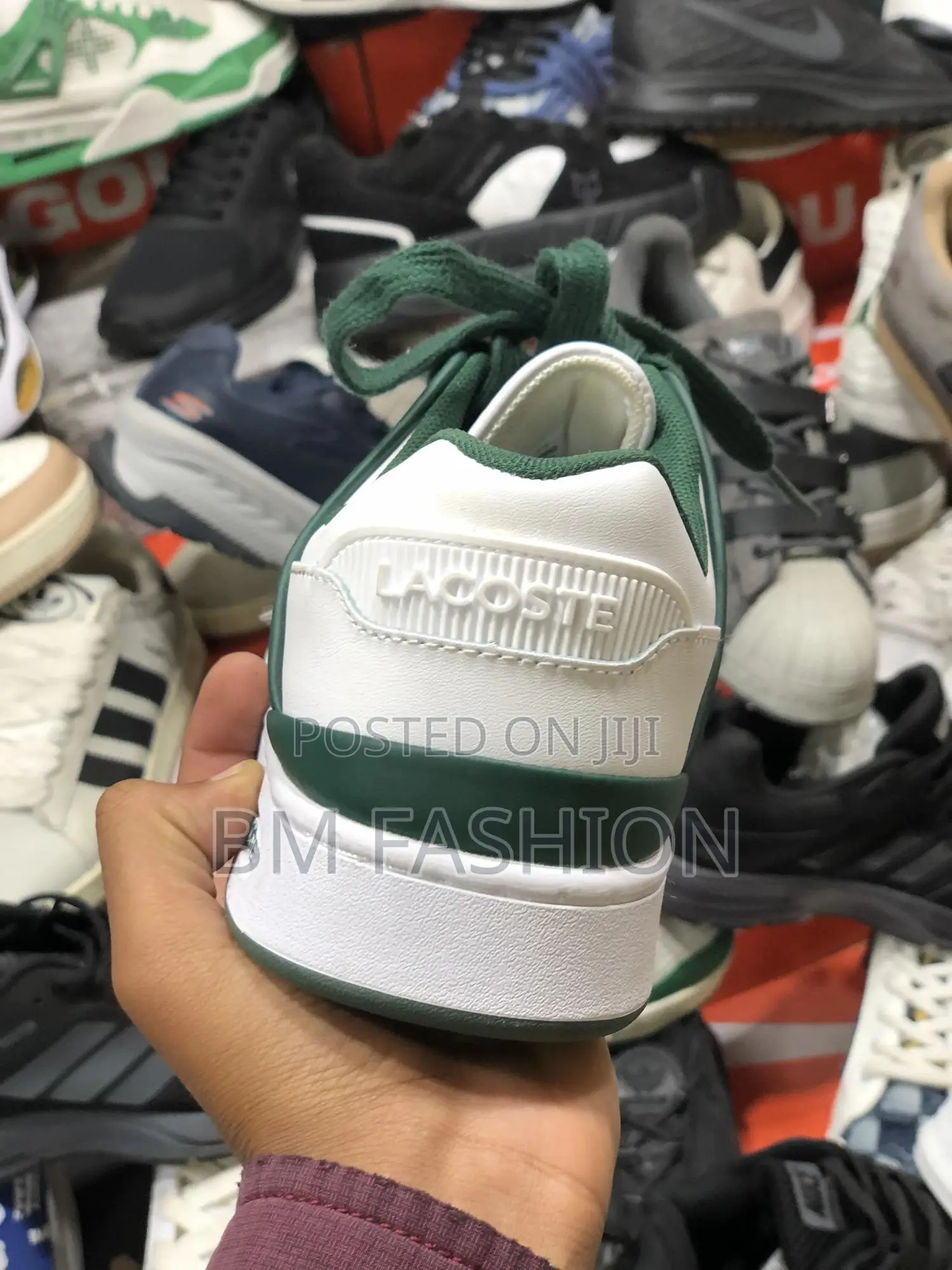 Original Lacoste Green and White