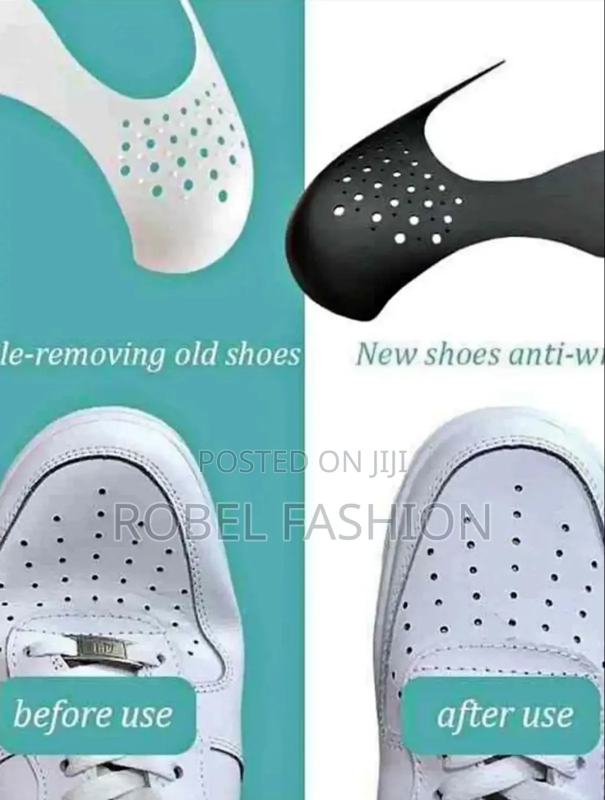 Shoe Crease Protector Sneaker Shield የጫማ መሰበር መከላከያ
