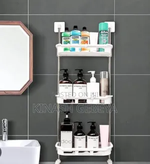 Over Toilet And Kitchen Storage Rack(መደርደሪያ)