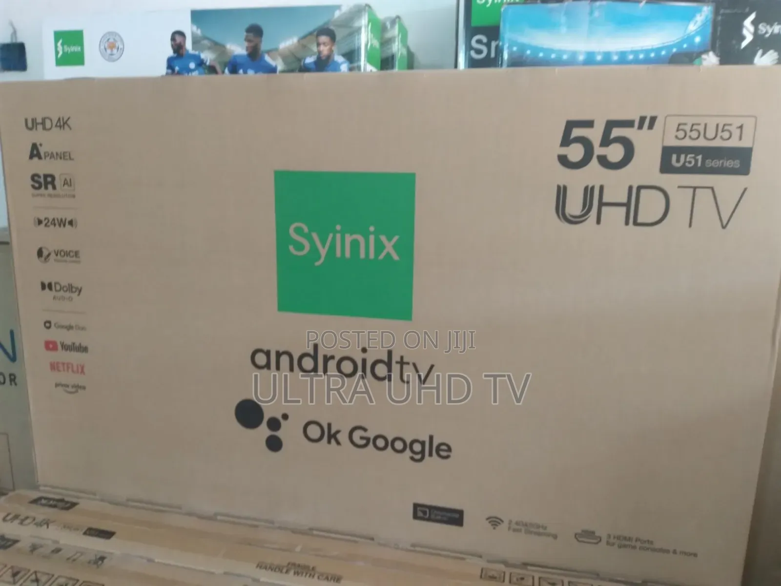 Syinix 55 Inch Smart Uhd Tv