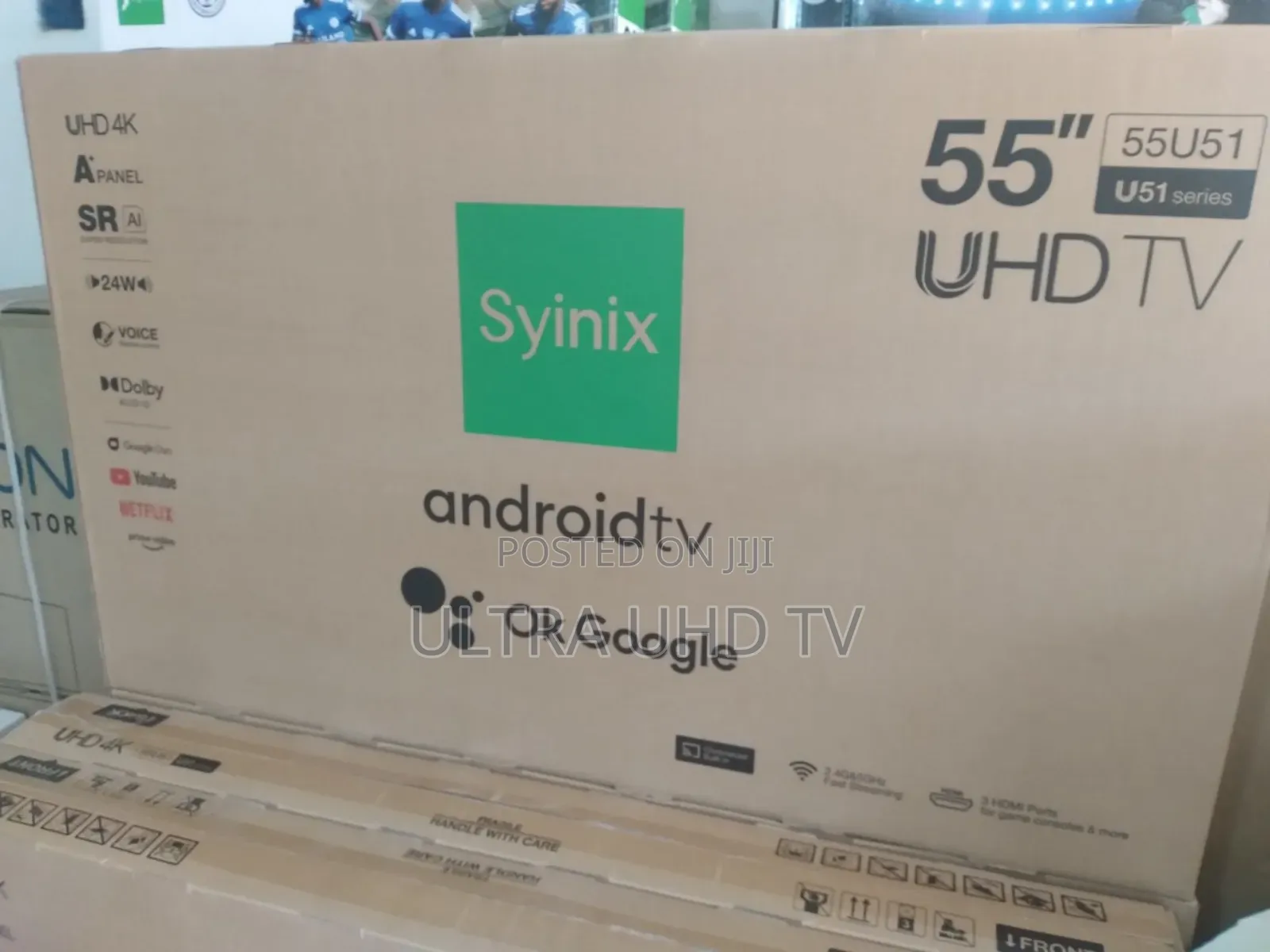 Syinix 55 Inch Smart Uhd Tv