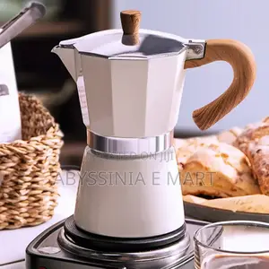 12 ስኒ Italian Style Espresso Coffee Moka Pot
