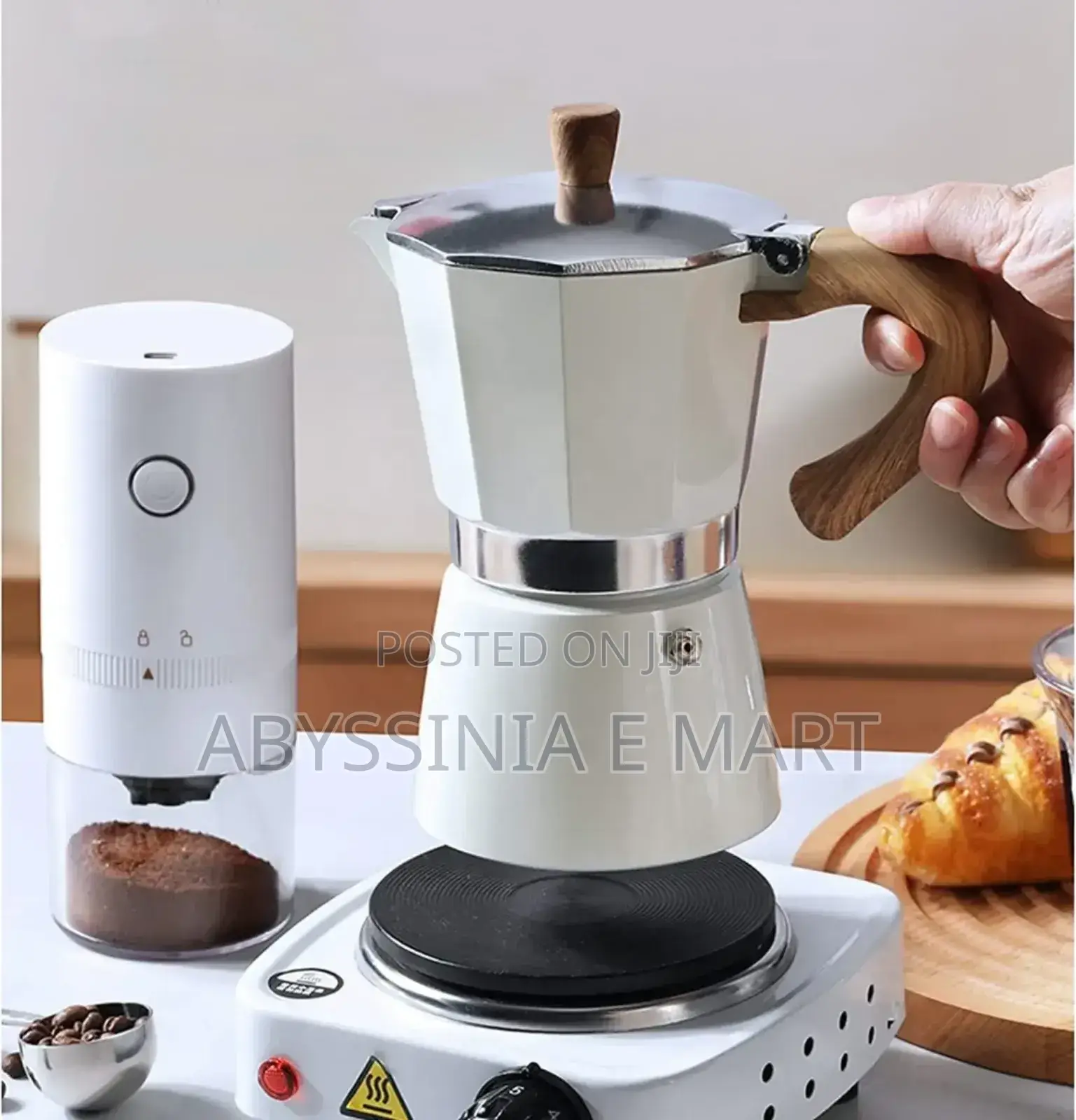 12 ስኒ Italian Style Espresso Coffee Moka Pot