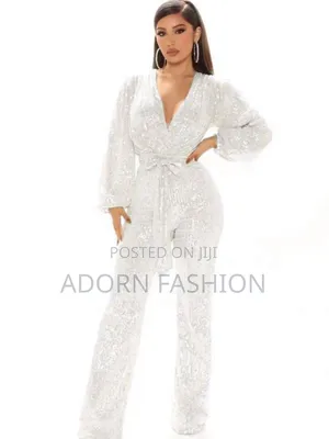 White Shine Jumpsuit
