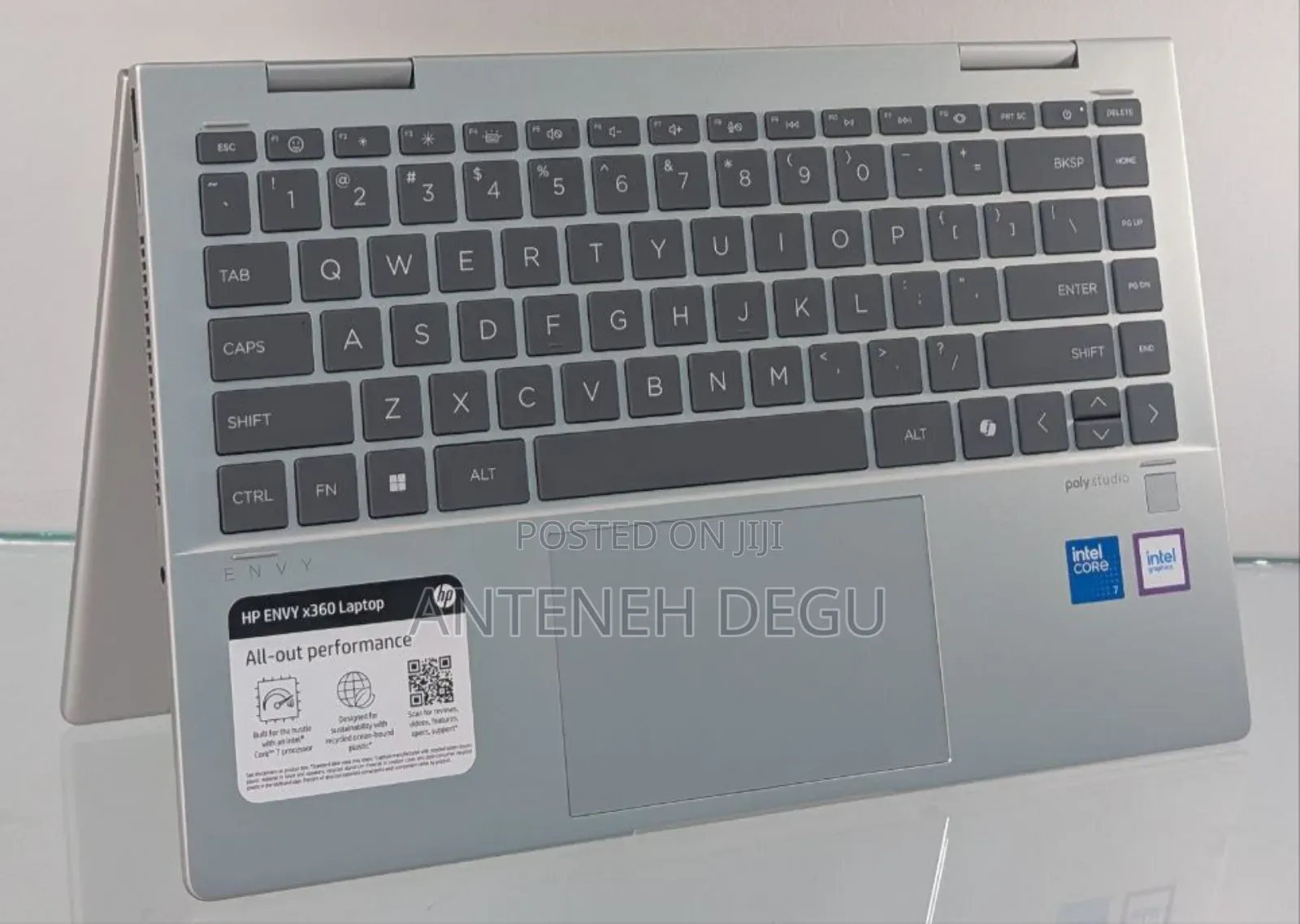 New Laptop HP Envy X360 16GB SSD 512GB