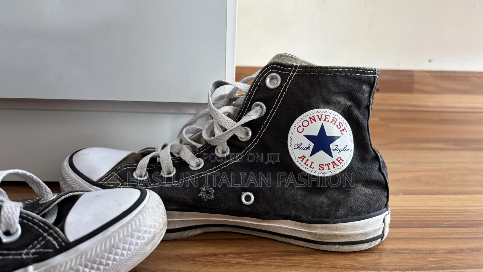 Used Bonda Original Black Converse N.38