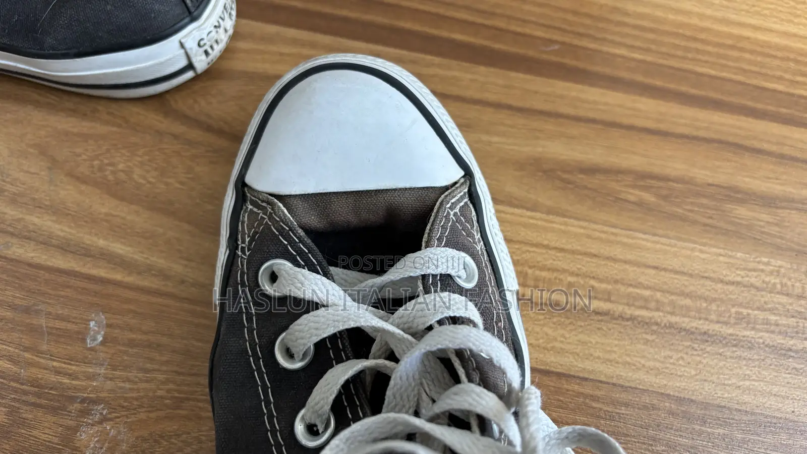 Used Bonda Original Black Converse N.38