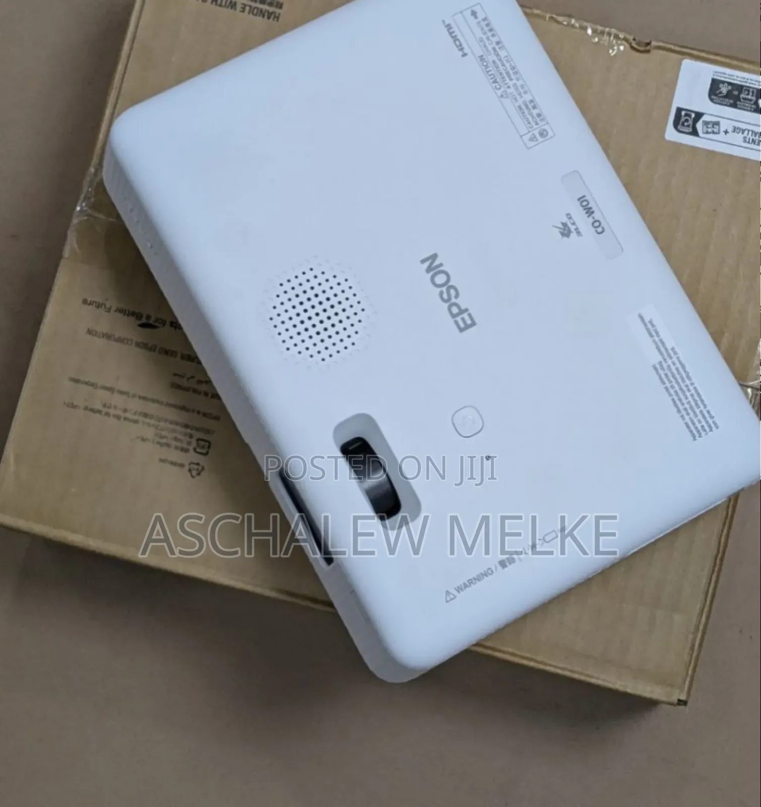 Brand New Epson Projector Co-W01
With Cartoon With Best Imag