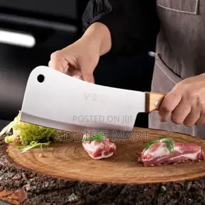 12 ቁጥርstainless Steel Cleaver - Butcher Knife