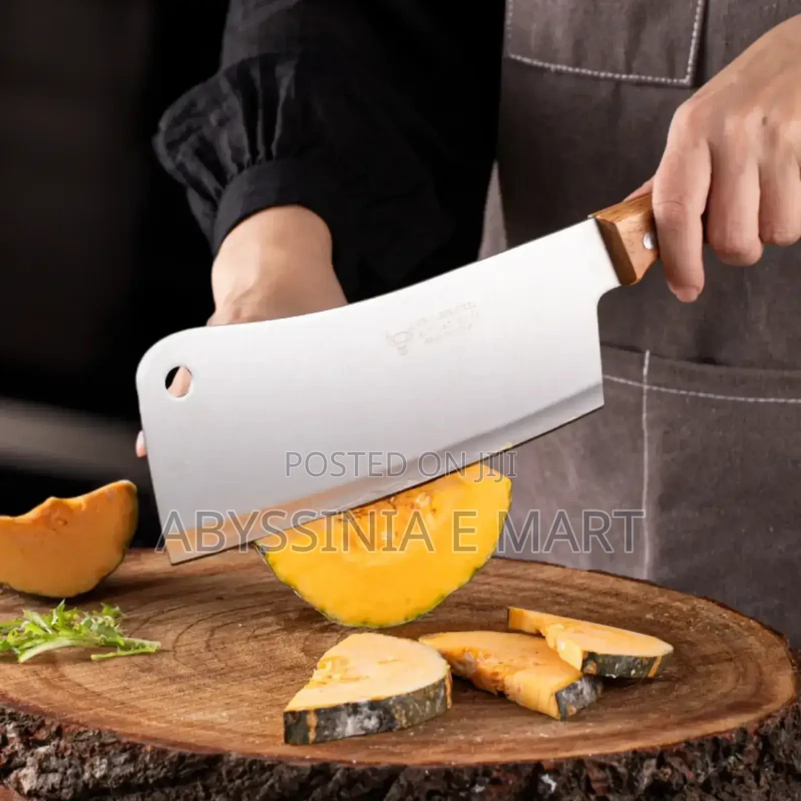 12 ቁጥርstainless Steel Cleaver - Butcher Knife