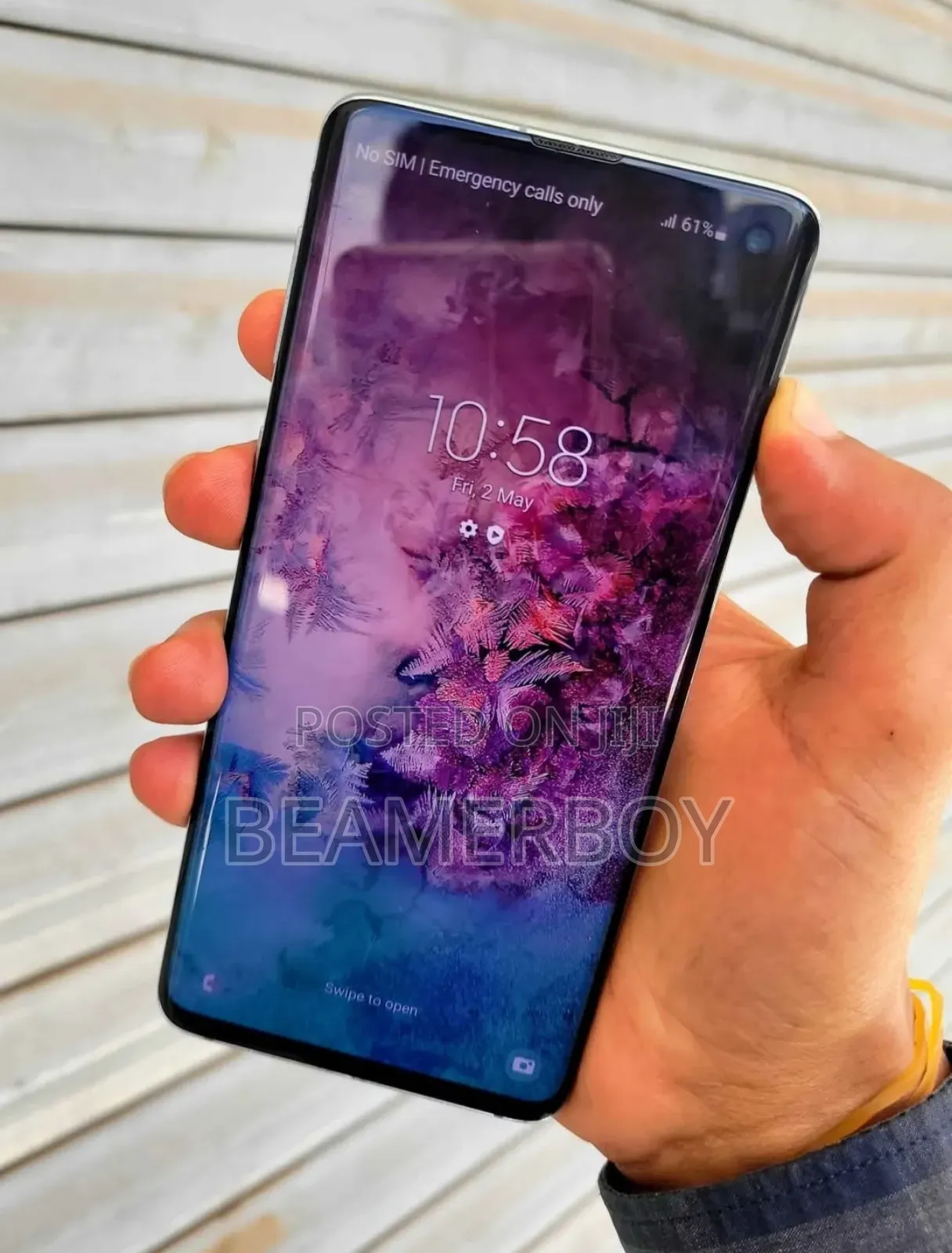New Samsung Galaxy S10 128 GB Blue