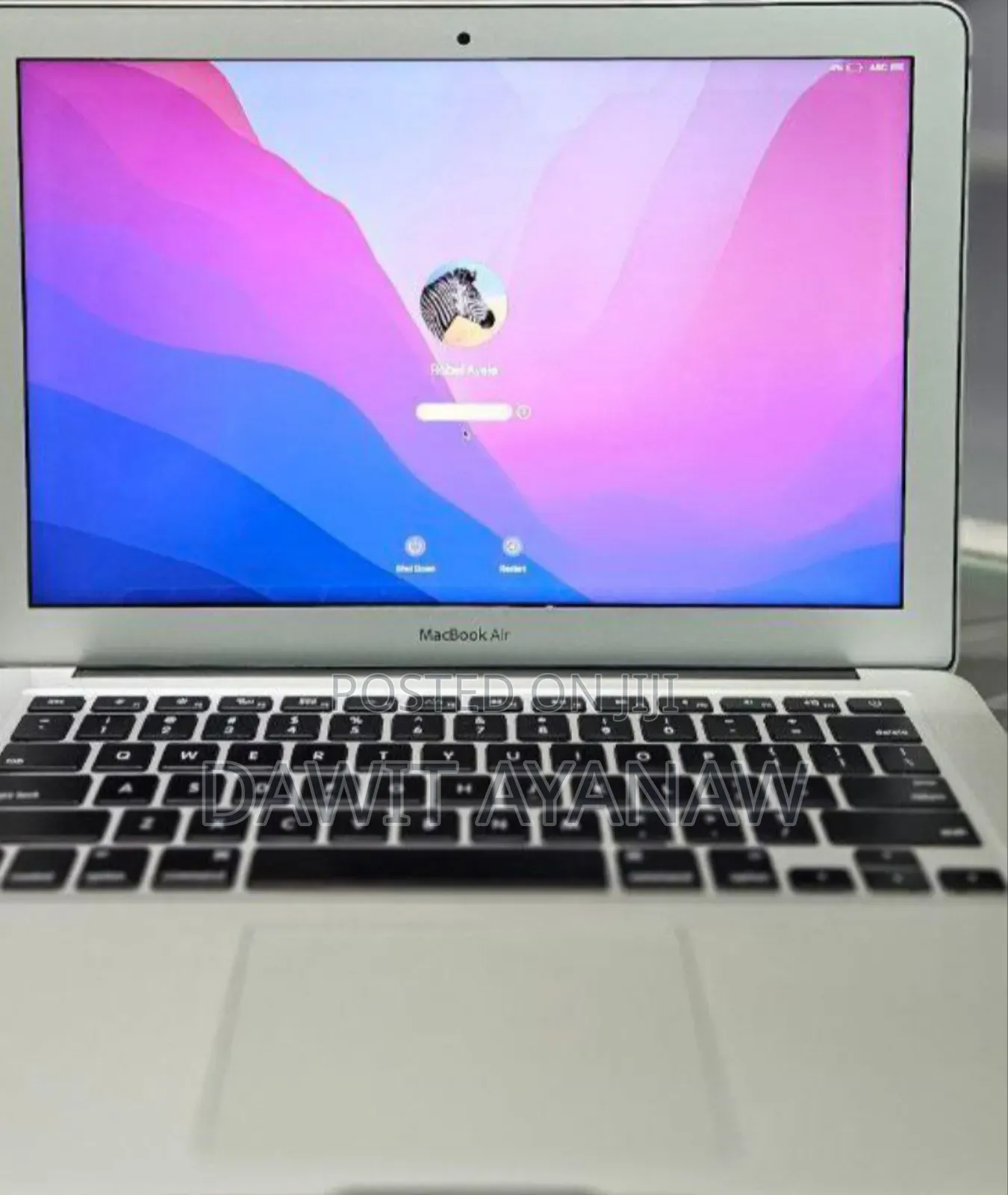 New Laptop Apple MacBook Air 2017 8GB Intel Core I5 SSD 128GB