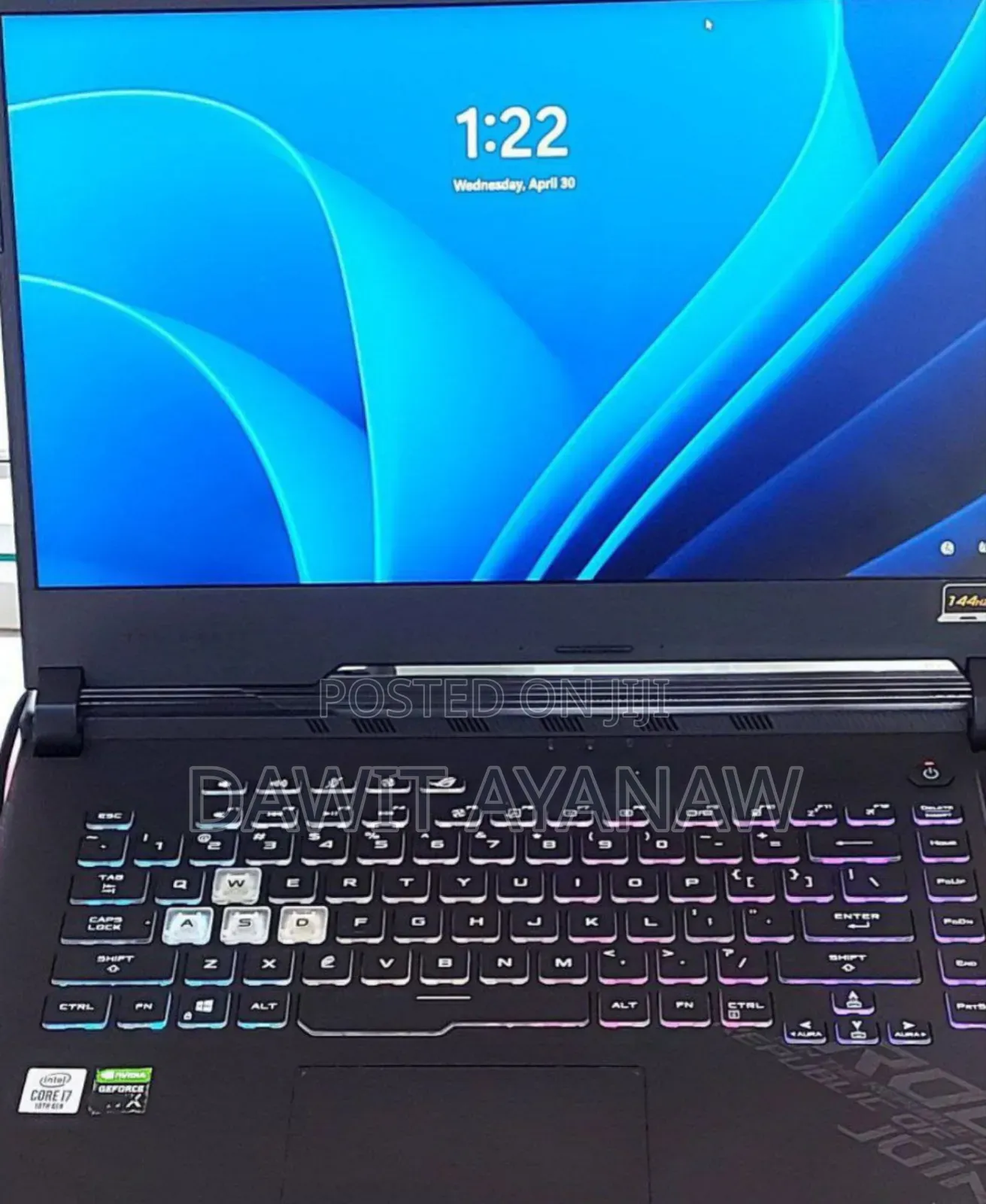 New Laptop Asus 16GB Intel Core I7 SSD 512GB