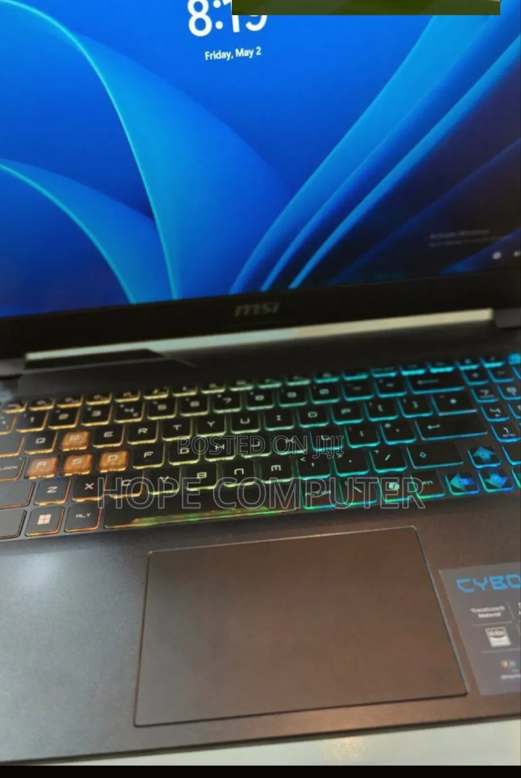 New Laptop MSI Cyborg 15 16GB Intel Core Ultra 7 SSD 1T