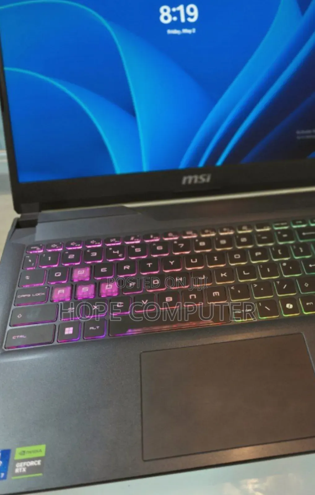 New Laptop MSI Cyborg 15 16GB Intel Core Ultra 7 SSD 1T