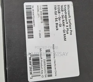 New Laptop Microsoft Surface 16GB Qualcomm Snapdragon X Plus SSD 512GB