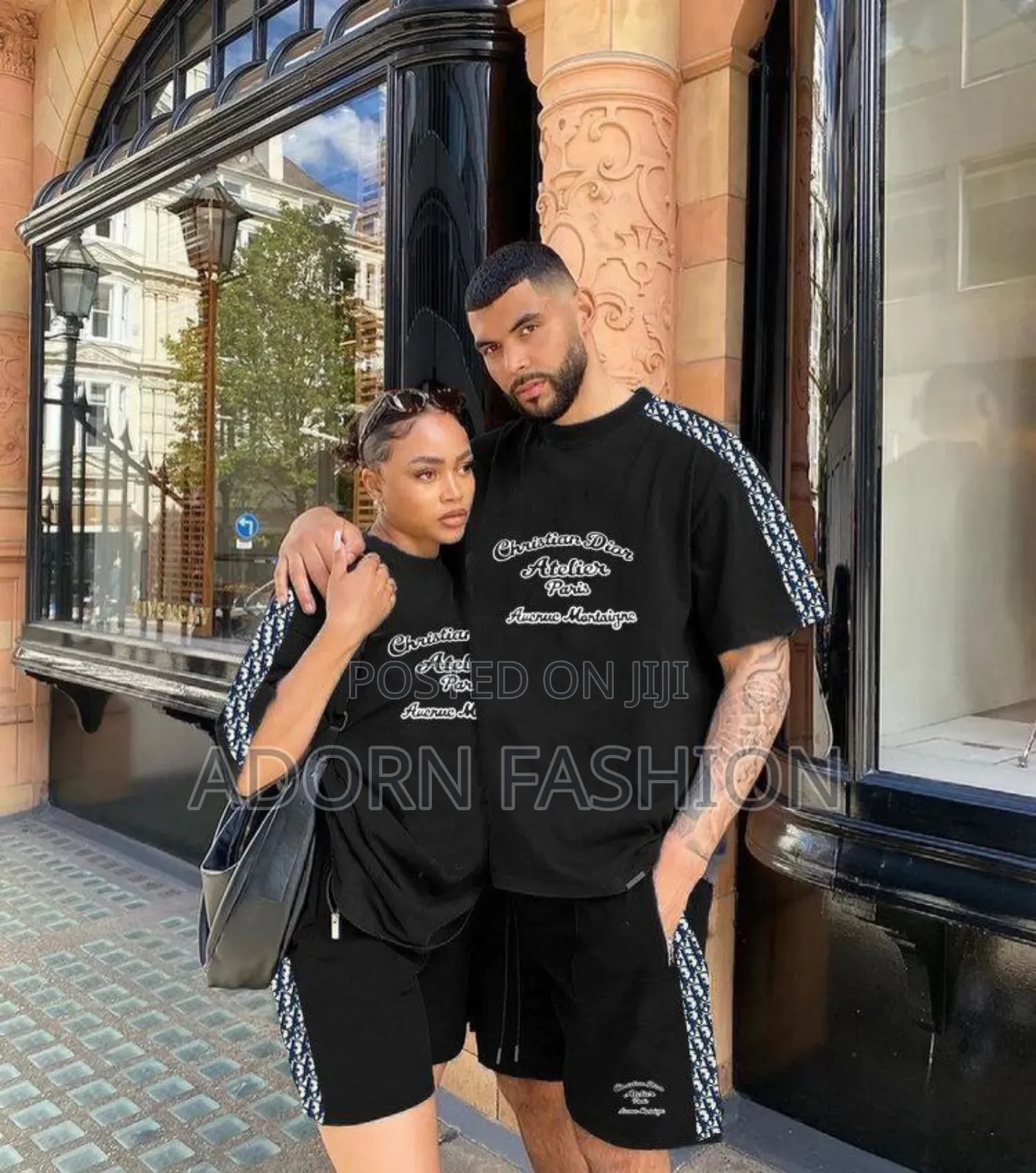 Two Piece Black Sweatpants