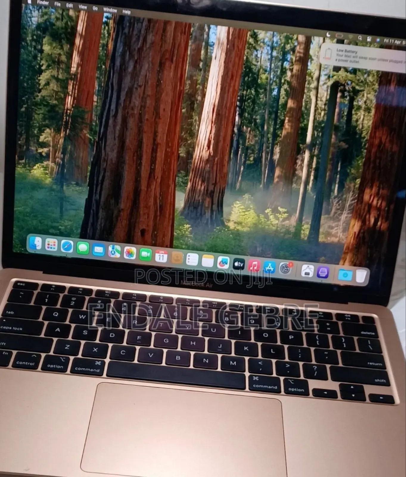 New Laptop Apple MacBook Air 2020 M1 8GB Apple M1 SSD 256GB