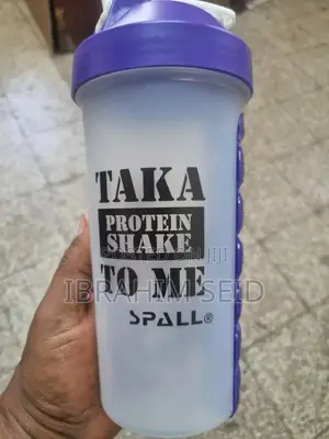 Shaker Bottle With a Wire Ball and Side Pill Organizer