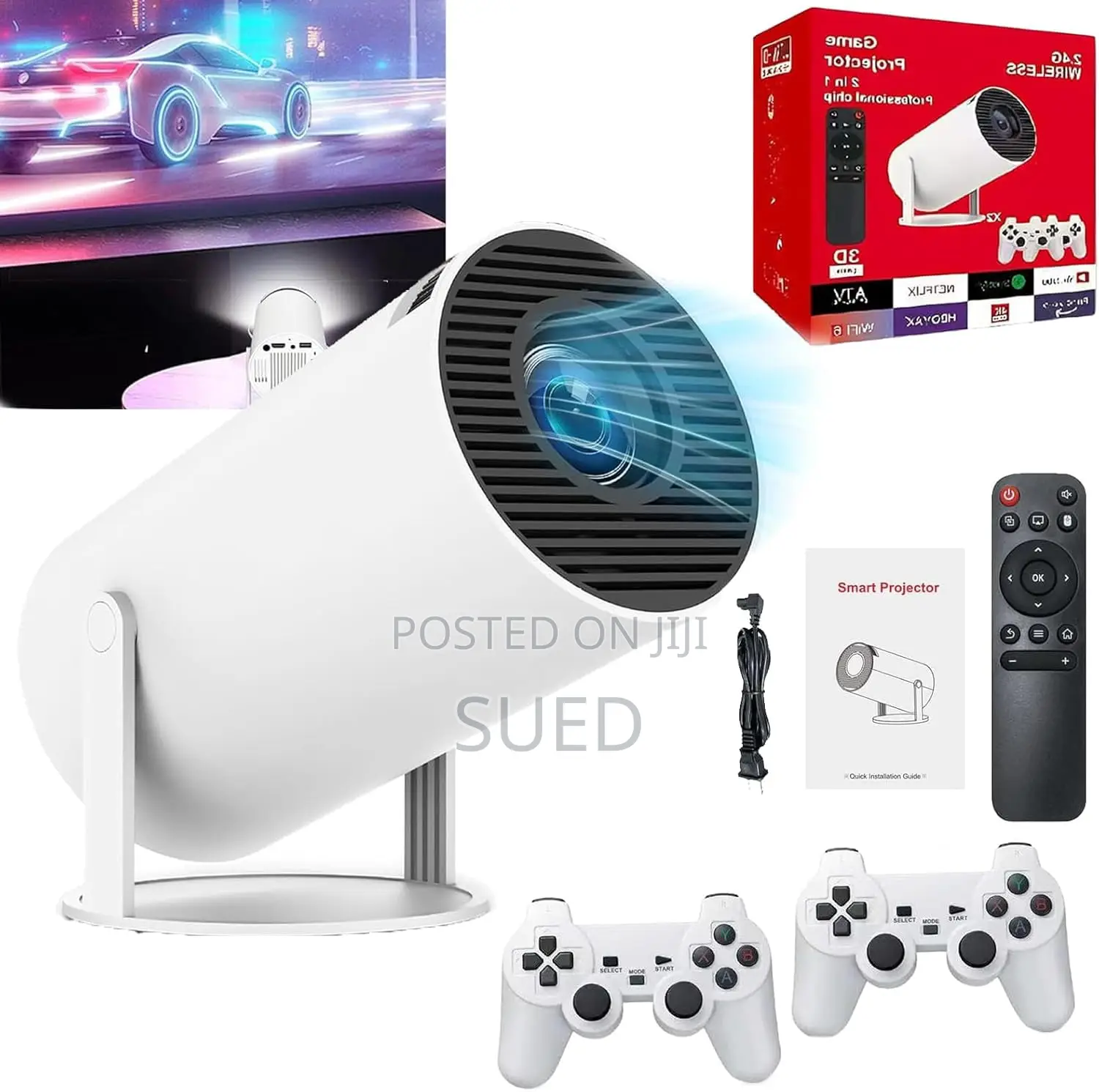 Hd Gaming Projector + 3d Game S40 Max