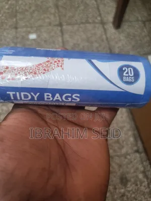 Etidy Bags," Which Are Biodegradable Trash Bags