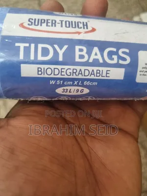 Photo - Etidy Bags," Which Are Biodegradable Trash Bags