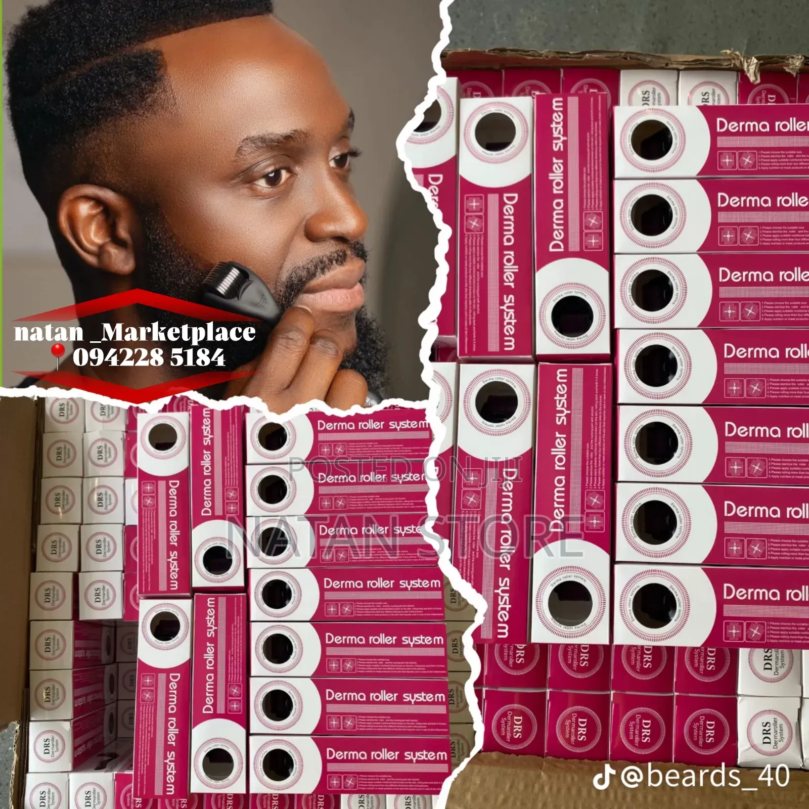 Dermaroller Hair Regrowth and Beard Growth