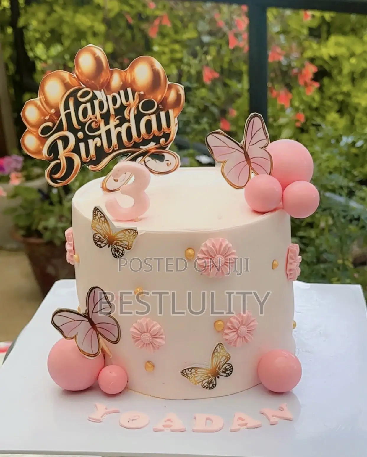 Birthday Cake Fresh and Tasty